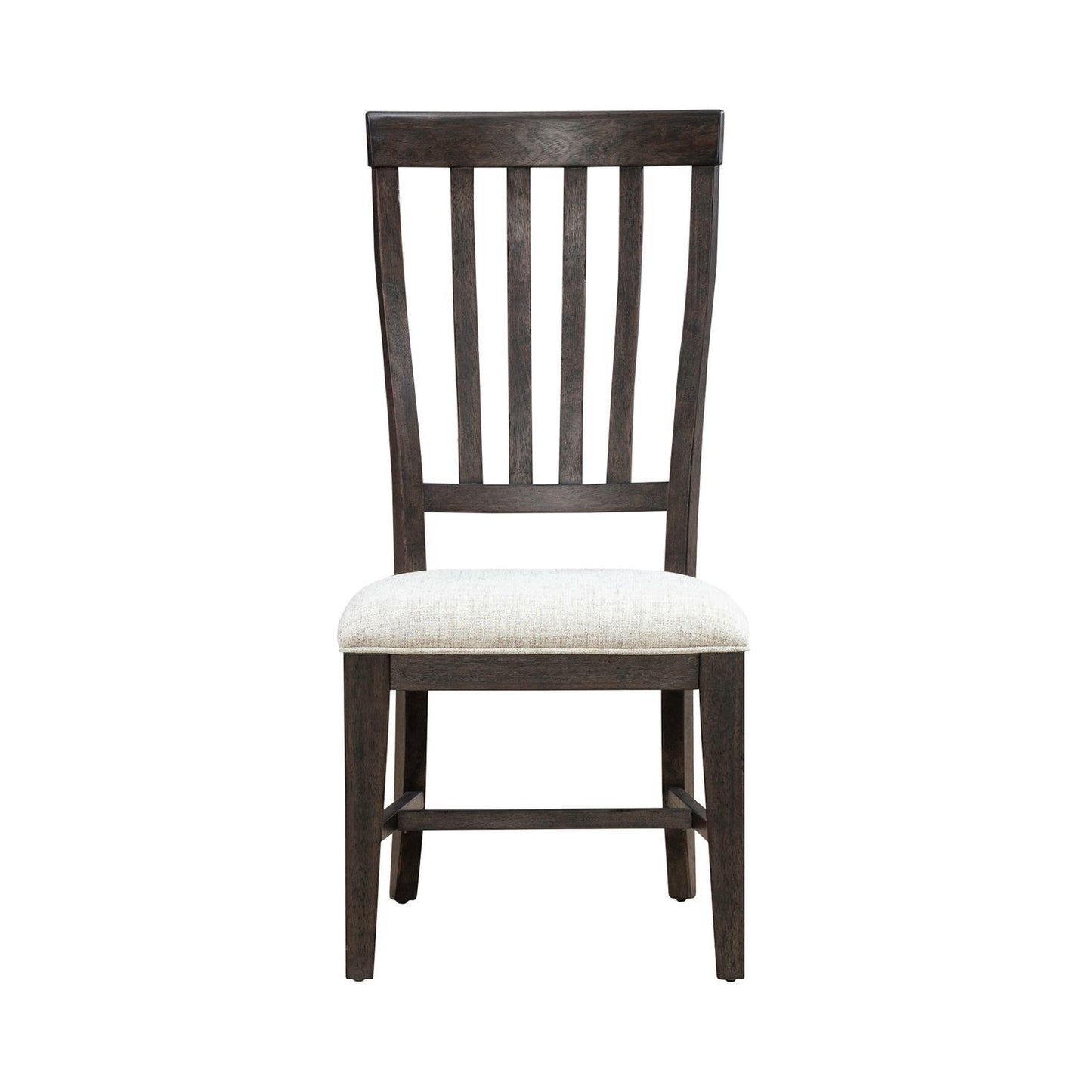 Grant Park - Slat Back Side Chair (RTA) - Brown - Hornell Furniture Outlet