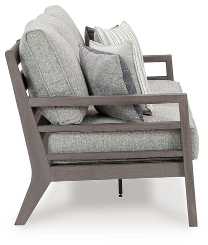 Hillside Barn - Gray / Brown - Sofa With Cushion - Hornell Furniture Outlet