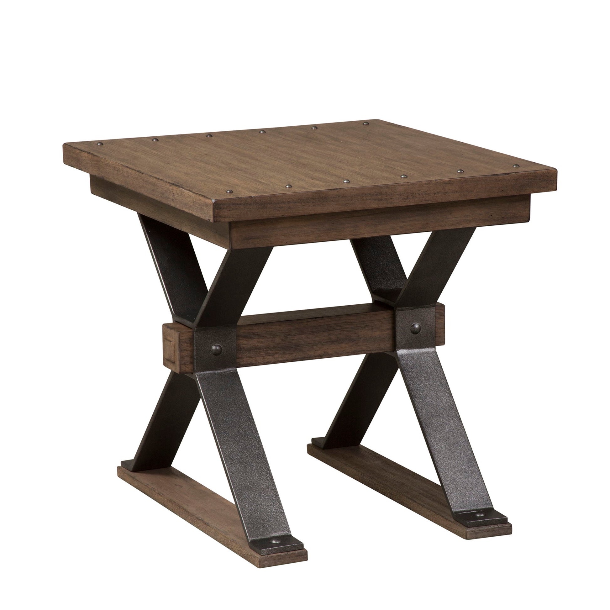 Sonoma Road - End Table - Light Brown - Hornell Furniture Outlet