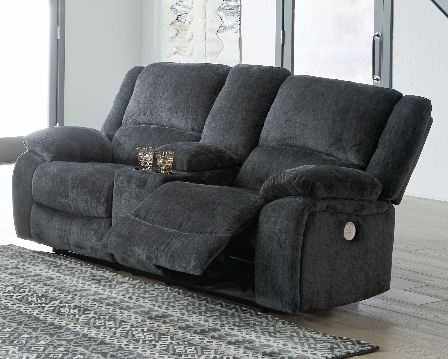 Draycoll - Reclining Loveseat - Hornell Furniture Outlet