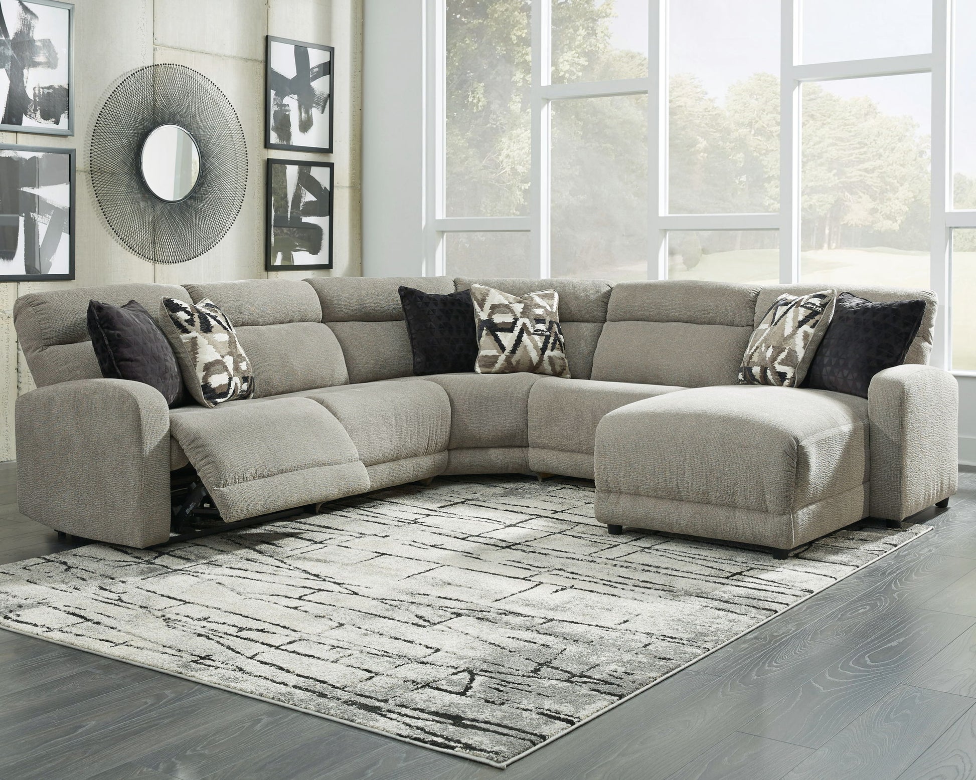 Colleyville - Power Reclining Sectional - Hornell Furniture Outlet