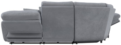 Majesty - Deep Seating Power Reclining Sectional - Hornell Furniture Outlet