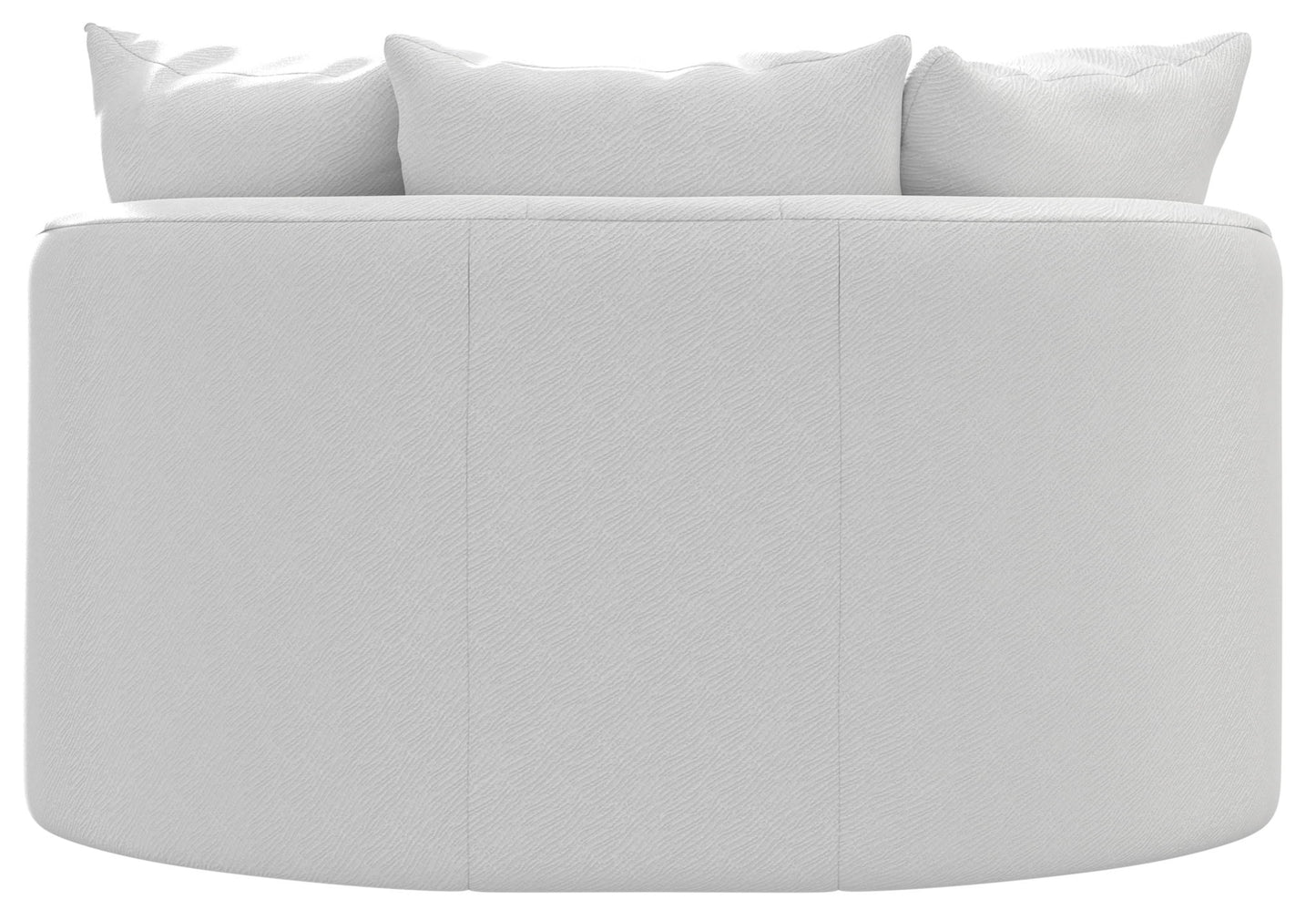 Matty - Round Accent Cuddle Chaise - Hornell Furniture Outlet