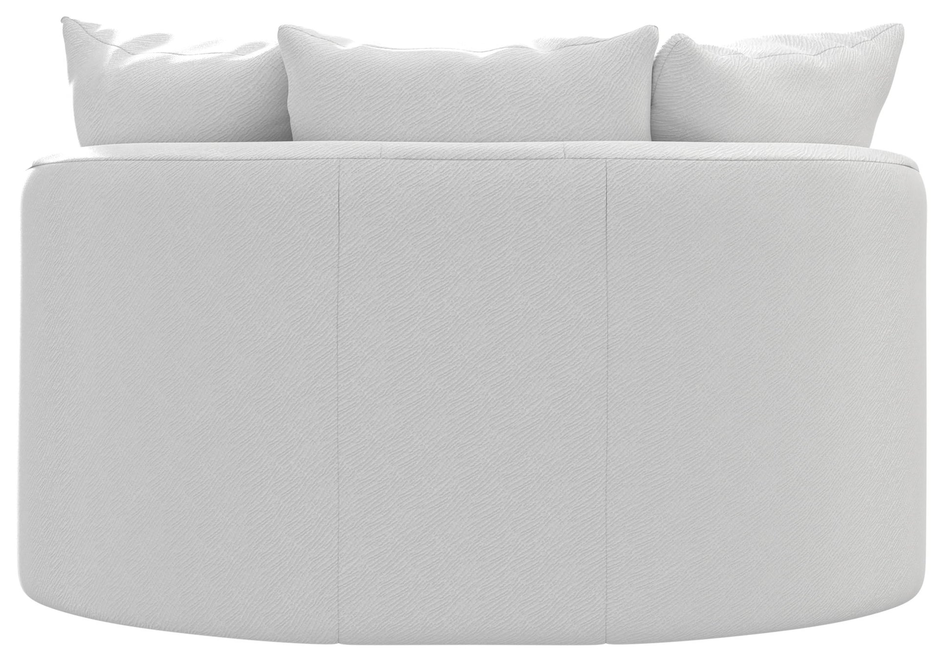 Matty - Round Accent Cuddle Chaise - Hornell Furniture Outlet