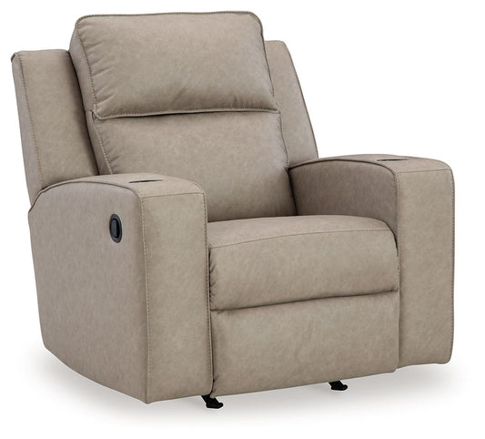 Lavenhorne - Pebble - Rocker Recliner - Hornell Furniture Outlet