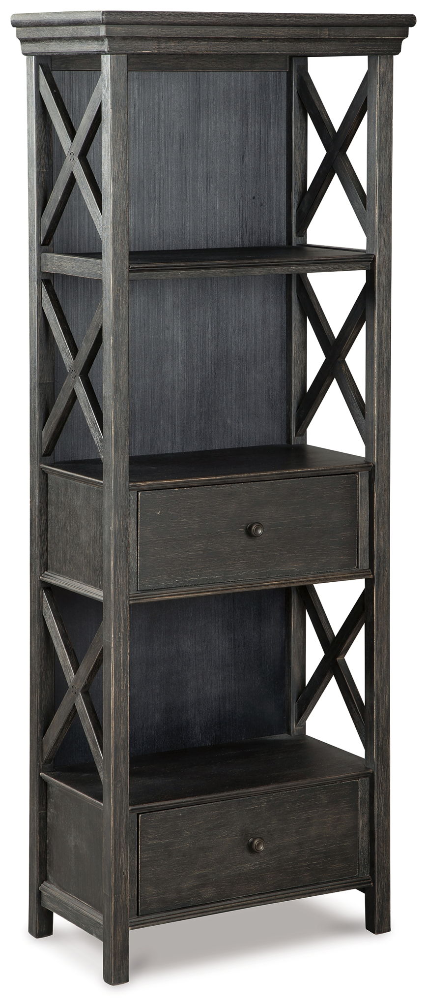 Tyler Creek - Display Cabinet - Hornell Furniture Outlet