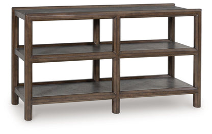 Kallenny - Brown / Gray - Sofa Table - Hornell Furniture Outlet