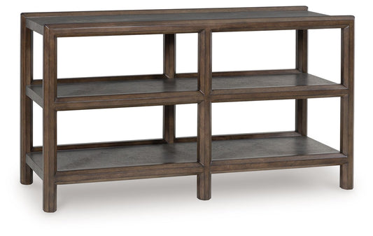 Kallenny - Brown / Gray - Sofa Table - Hornell Furniture Outlet