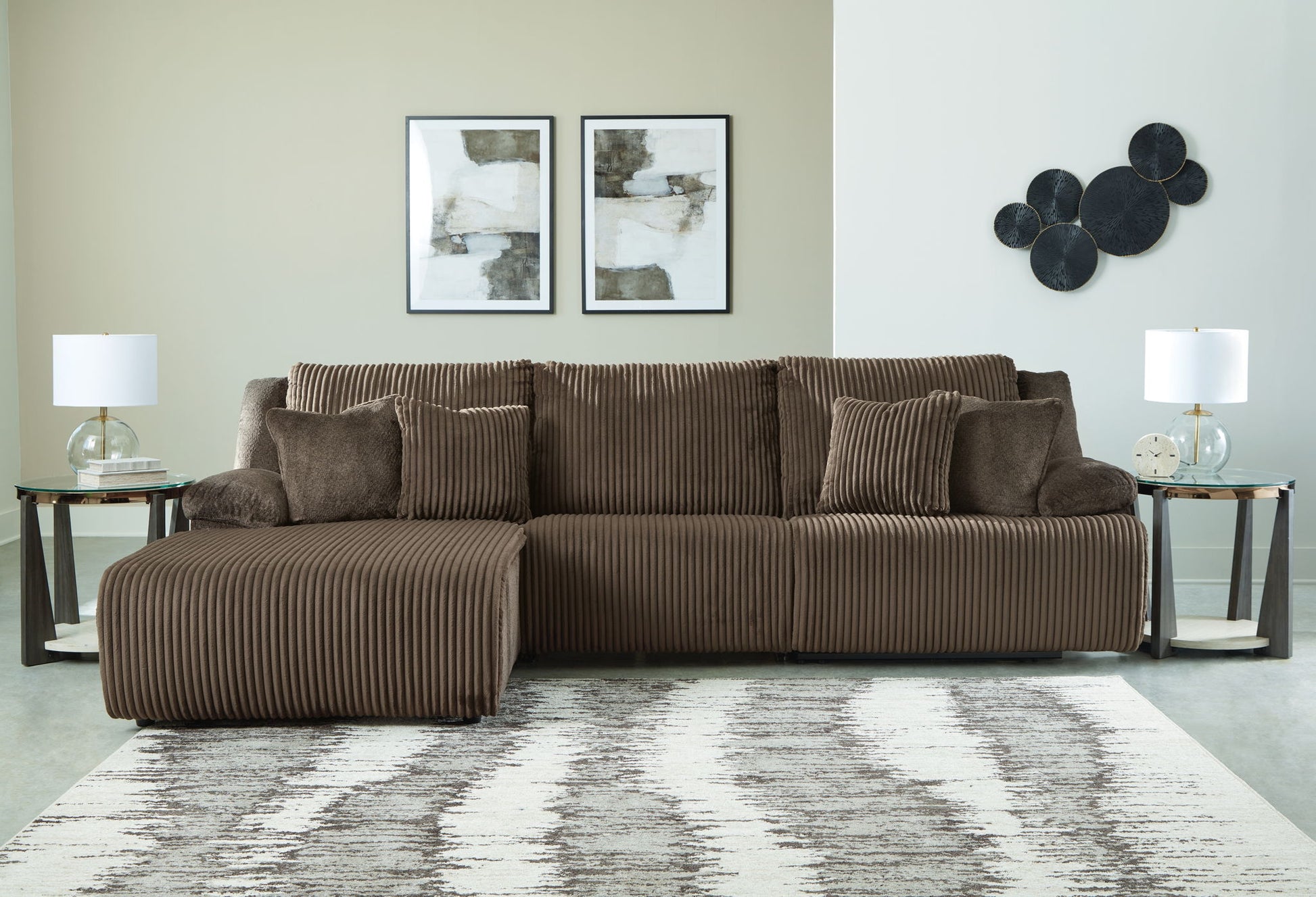 Top Tier - Reclining Sectional - Hornell Furniture Outlet