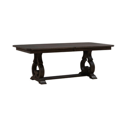Grant Park - Trestle Table - Brown - Hornell Furniture Outlet