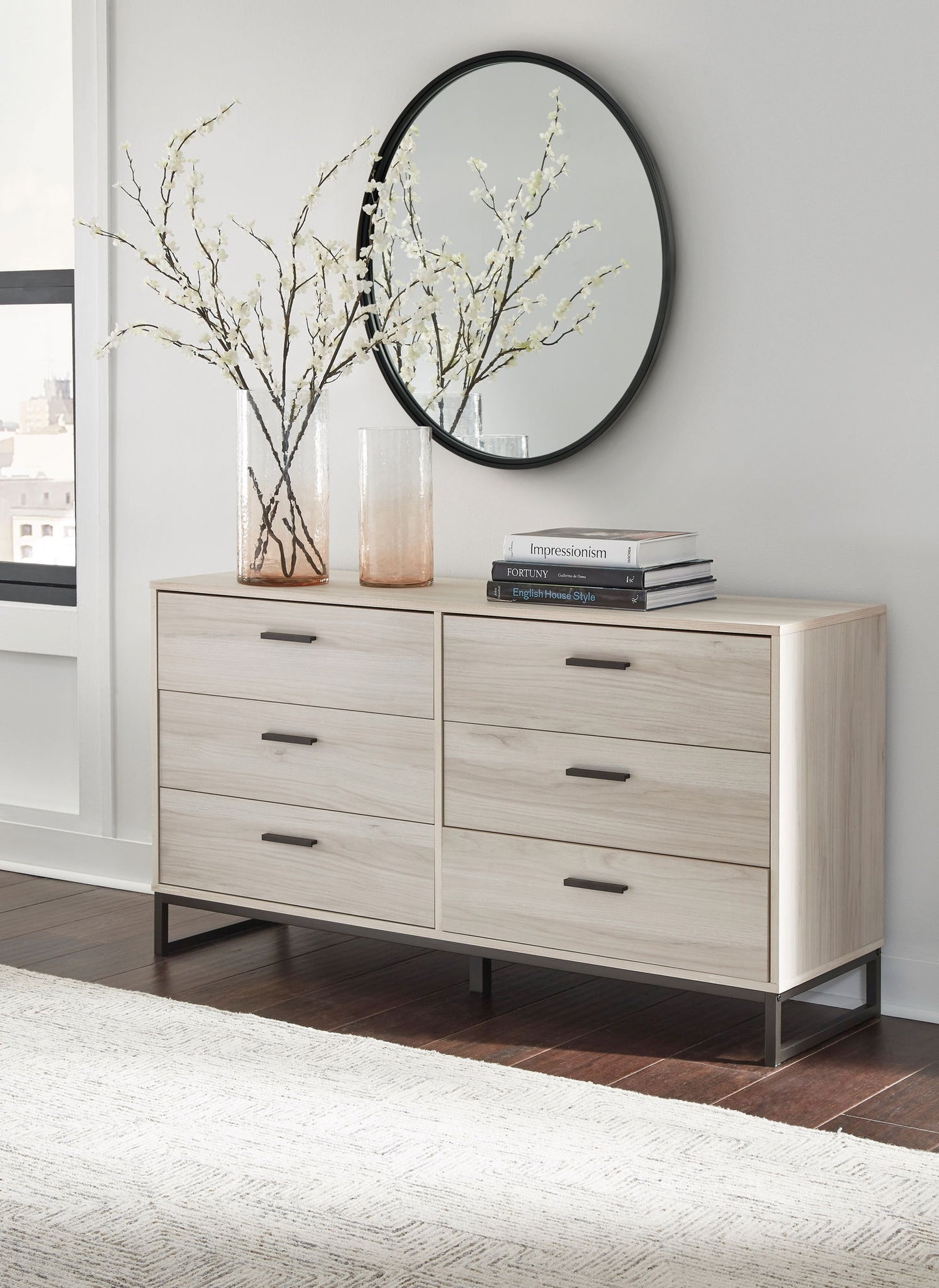 Socalle - Six Drawer Dresser - Hornell Furniture Outlet