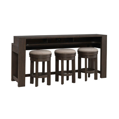 Lennox Hill - 4 Piece Set - Dark Brown - Hornell Furniture Outlet