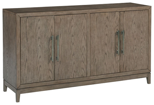 Chrestner - Gray - Dining Room Server - Hornell Furniture Outlet