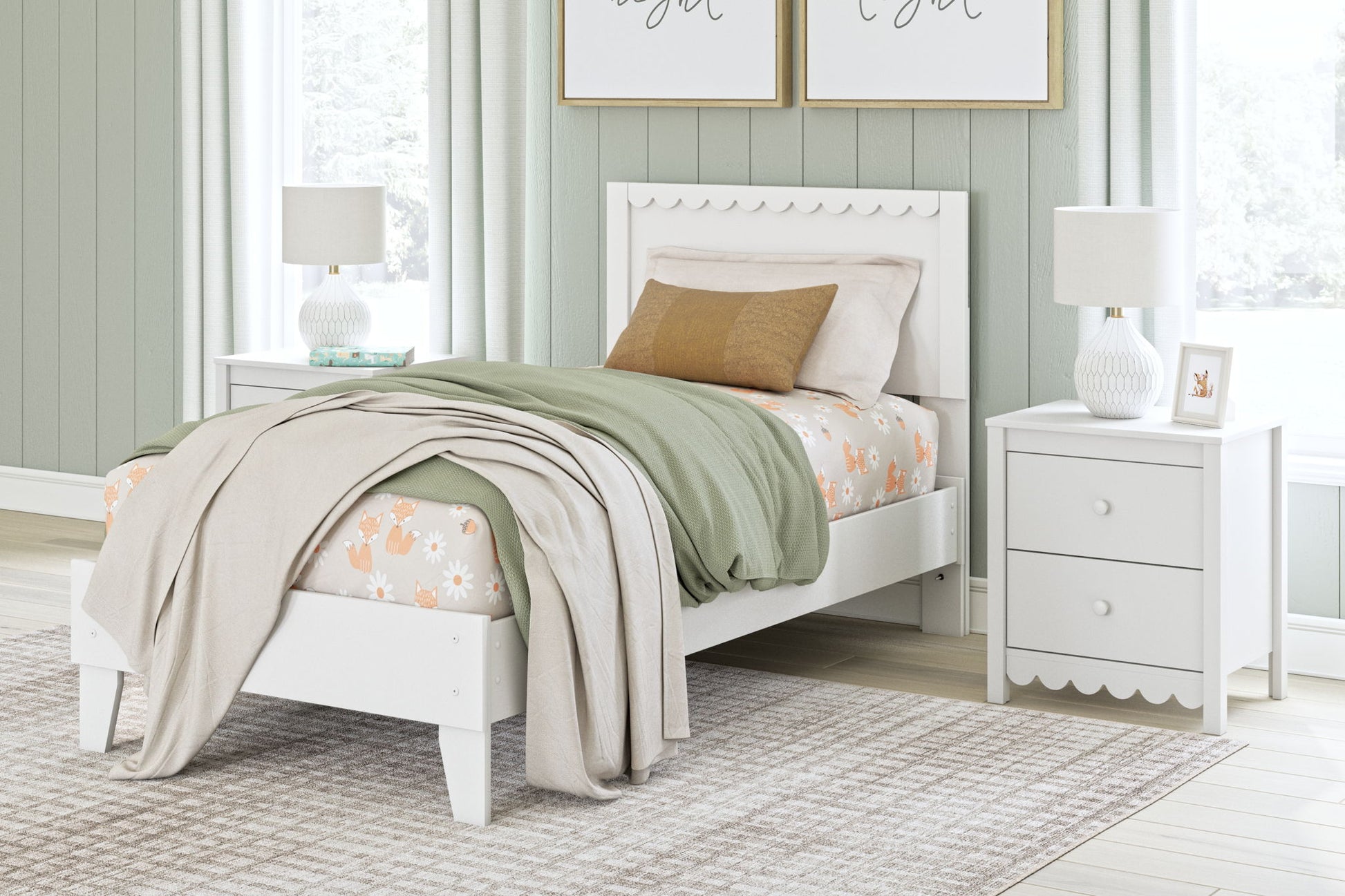 Hallityn - Panel Platform Bed - Hornell Furniture Outlet