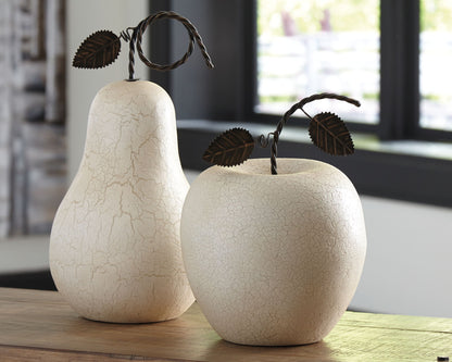 Bidelia - Sculpture Set (Set of 2) - Antique White - Hornell Furniture Outlet