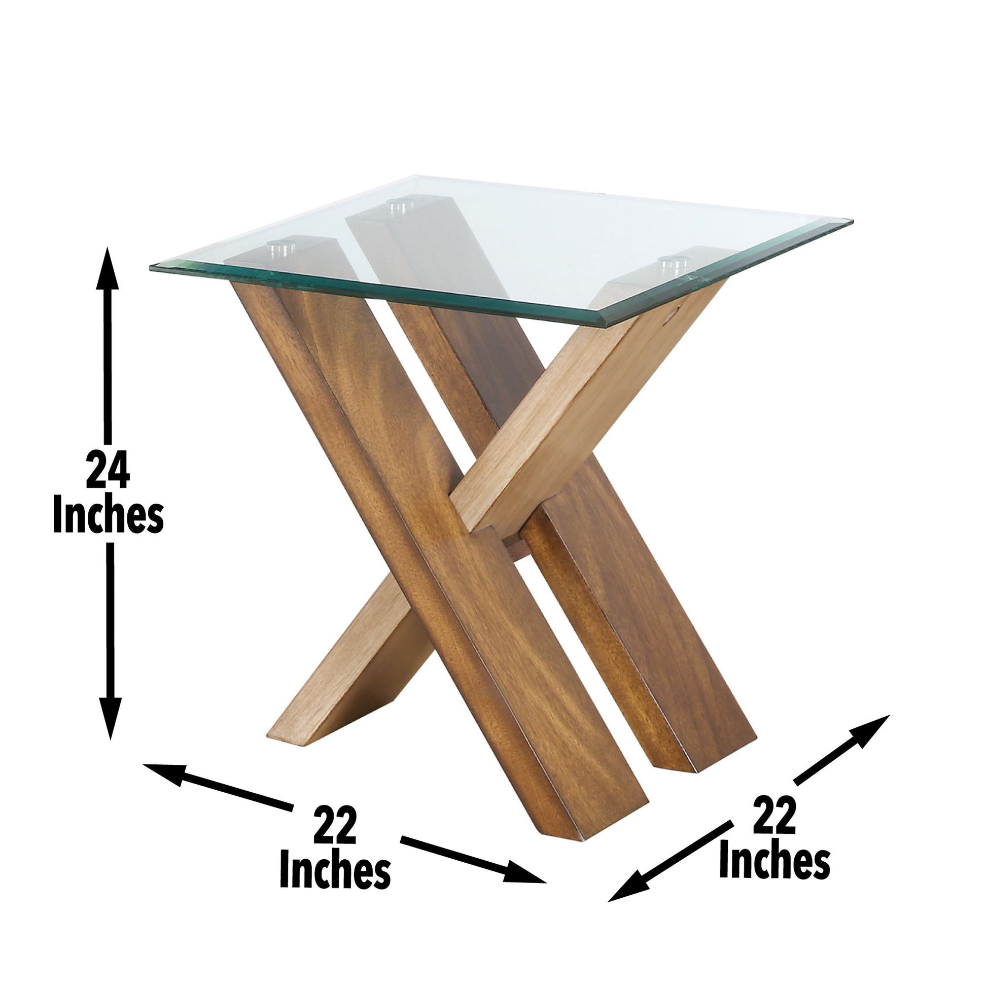 Tasha - 3 Piece Table Set (Cocktail & 2 End Tables Set) - Brown - Hornell Furniture Outlet