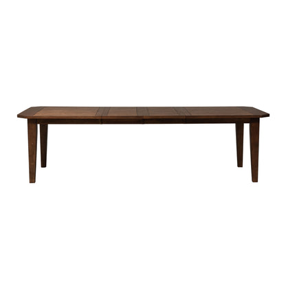 Hearthstone Ridge - Rectangular Leg Table - Dark Brown - Hornell Furniture Outlet