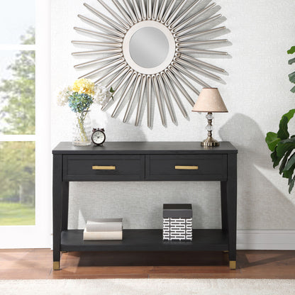 Yves - Sofa Table - Black - Hornell Furniture Outlet