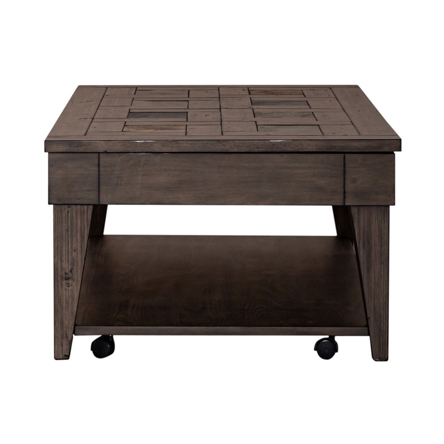 Arrowcreek - Lift Top Cocktail Table - Dark Brown - Hornell Furniture Outlet