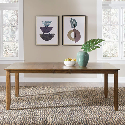 Santa Rosa - Rectangular Leg Table - Light Brown - Hornell Furniture Outlet