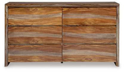 Dressonni - Brown - Dresser - Hornell Furniture Outlet