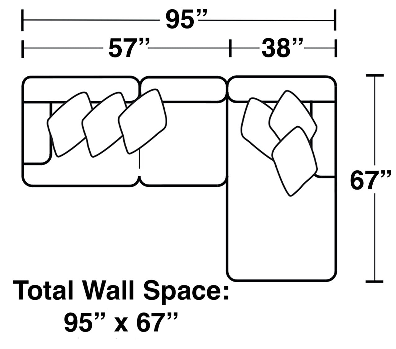 Crawford - Sectional - Hornell Furniture Outlet