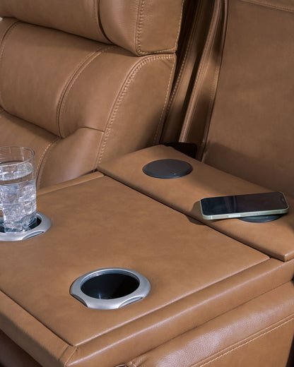 Knightington - Power Reclining Sofa With Audio Seating - Hornell Furniture Outlet