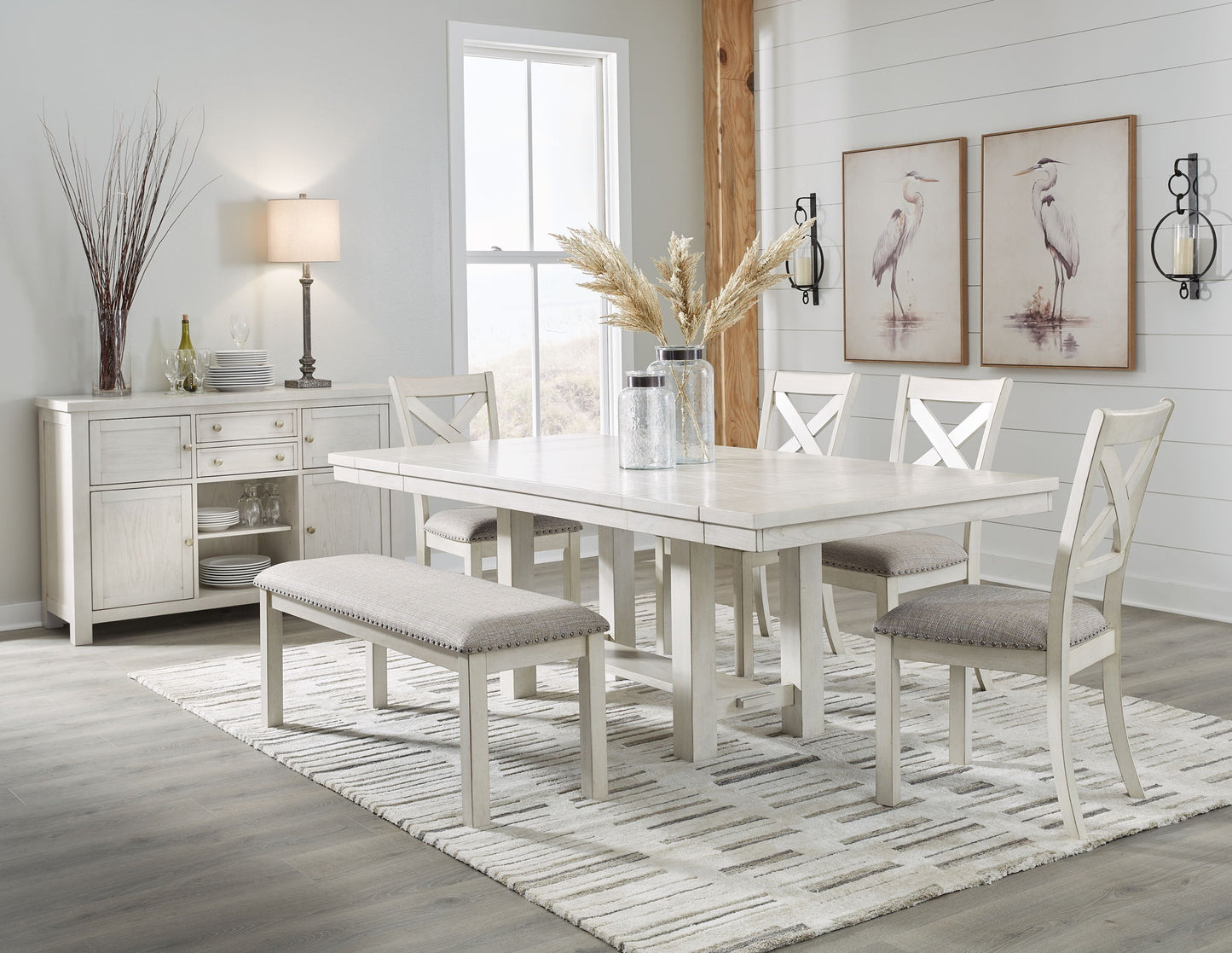 Robbinsdale - Rectangular Dining Room Extension Table Set - Hornell Furniture Outlet