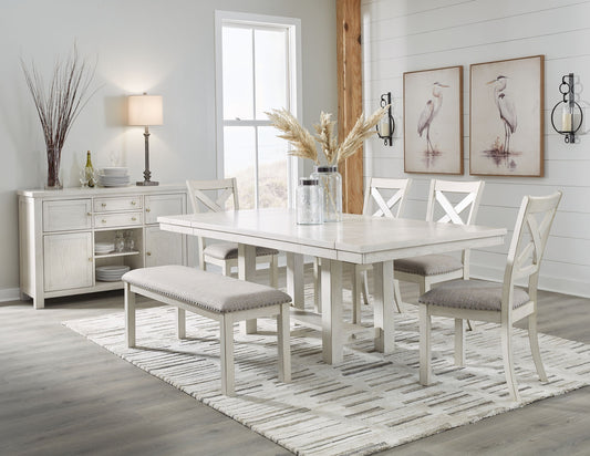 Robbinsdale - Rectangular Dining Room Extension Table Set - Hornell Furniture Outlet
