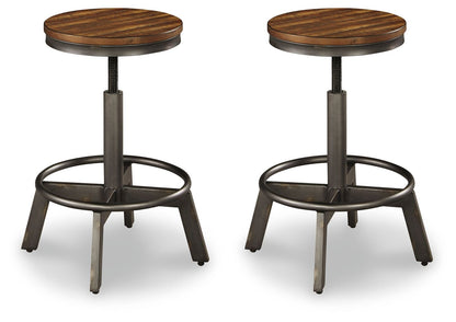 Torjin - Swivel Stool (Set of 2) - Hornell Furniture Outlet