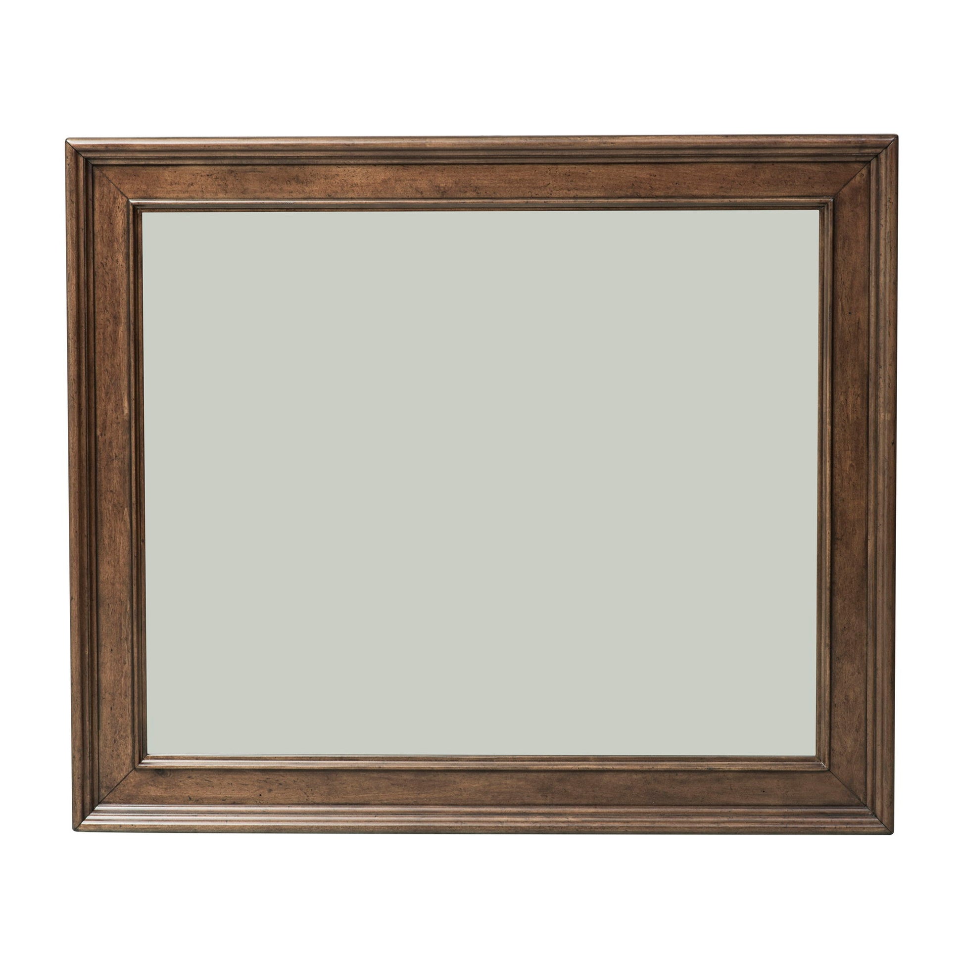 Rustic Traditions - Dresser & Mirror - Dark Brown - Hornell Furniture Outlet