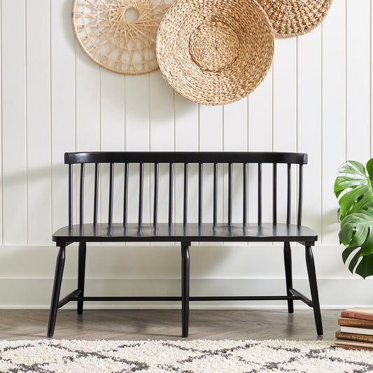 Capeside Cottage - Spindle Back Dining Bench - Hornell Furniture Outlet