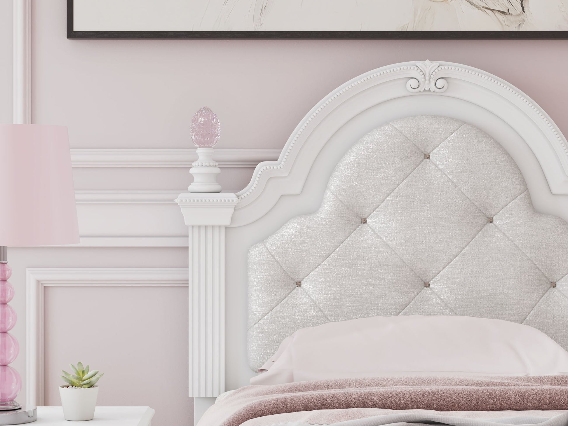 Kozlani - Upholstered Panel Headboard - Hornell Furniture Outlet
