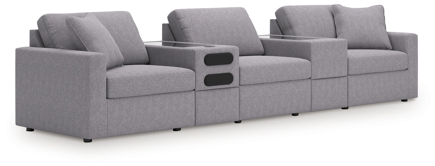 Modmax - Granite - Sectional - Hornell Furniture Outlet