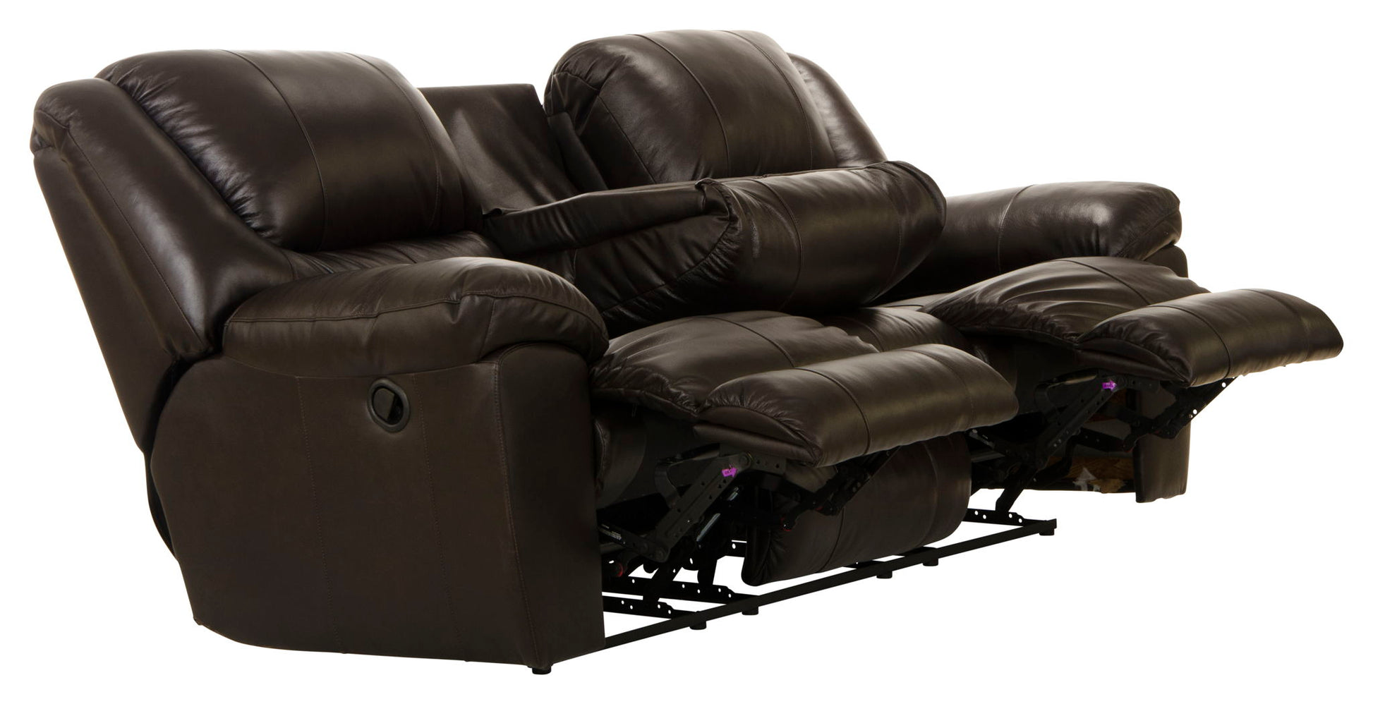 Transformer II - Ultimate Sofa With 3 Recliners & Drop Down Table - Hornell Furniture Outlet