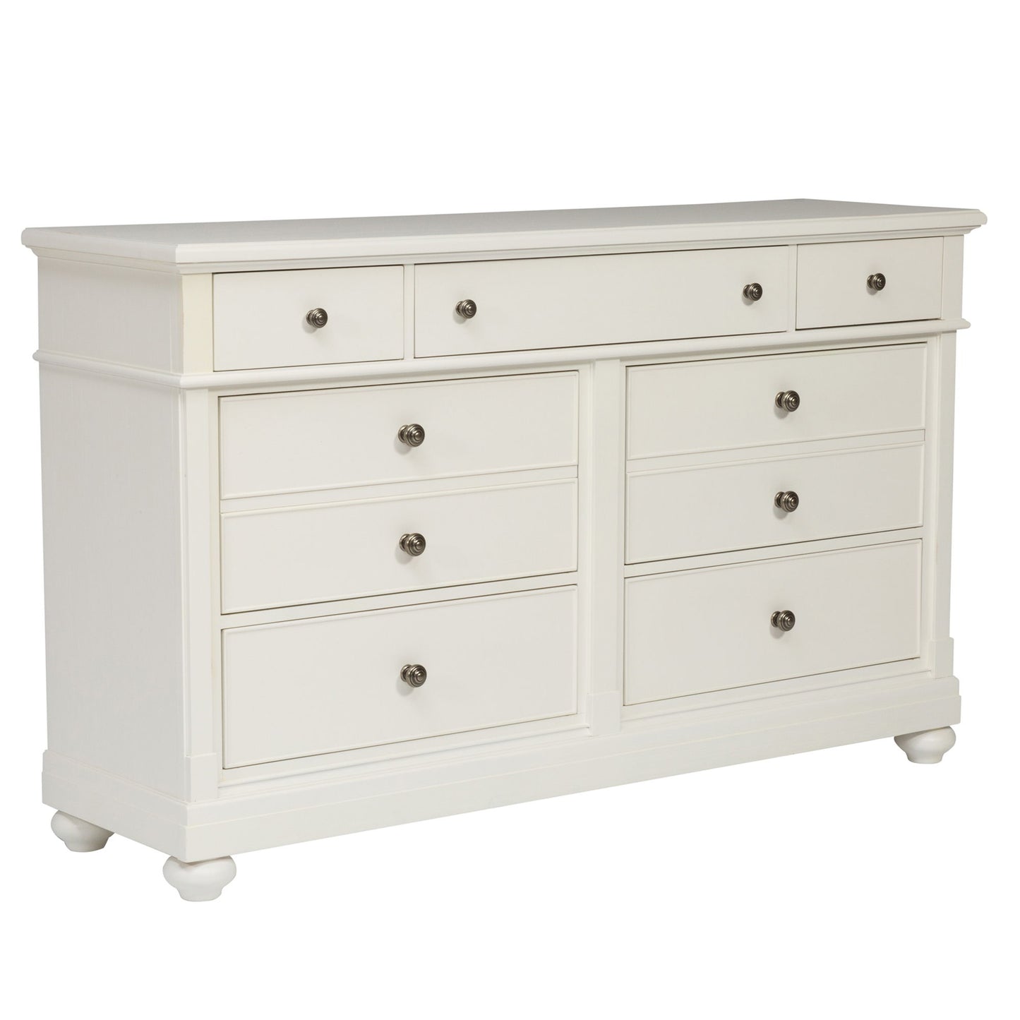 Harbor View - 7 Drawer Dresser - White - Hornell Furniture Outlet