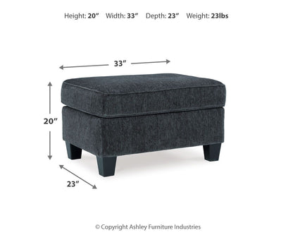 Abinger - Accent Ottoman - Hornell Furniture Outlet