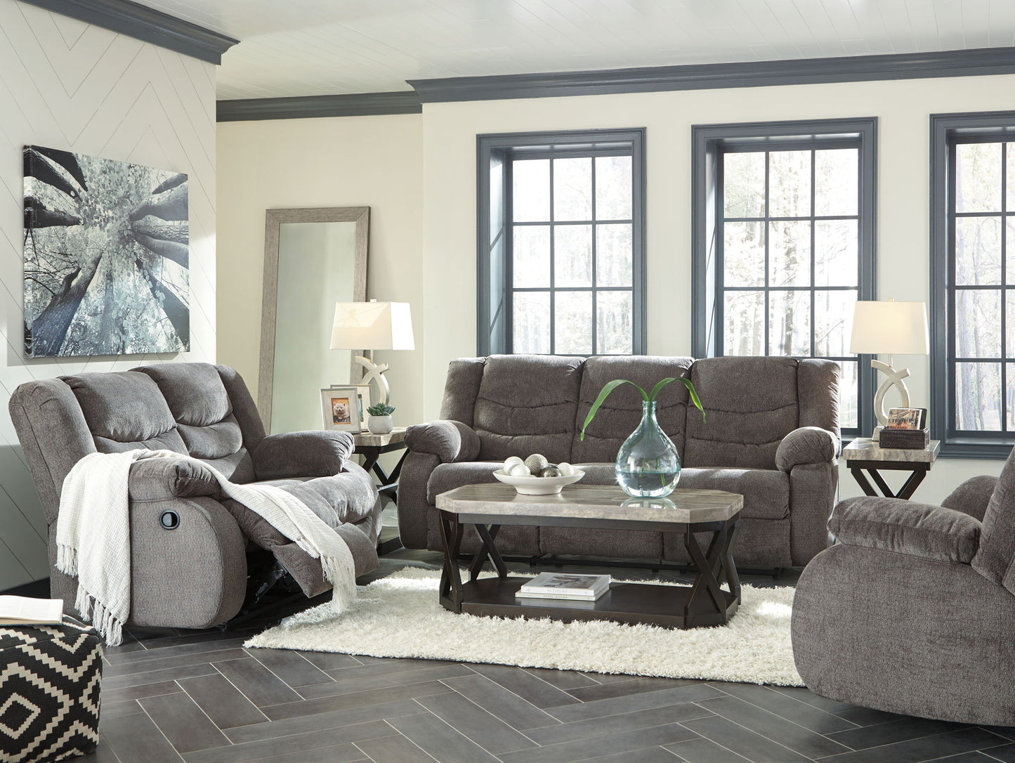 Tulen - Reclining Sofa - Hornell Furniture Outlet