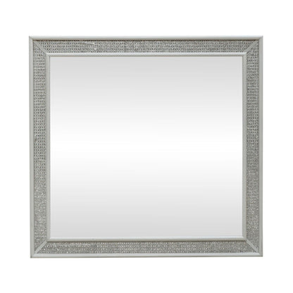 Reflections - Lighted Mirror - White - Hornell Furniture Outlet