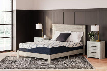 12 Inch Chime Elite 2.0 - White / Blue - California King Mattress - Hornell Furniture Outlet