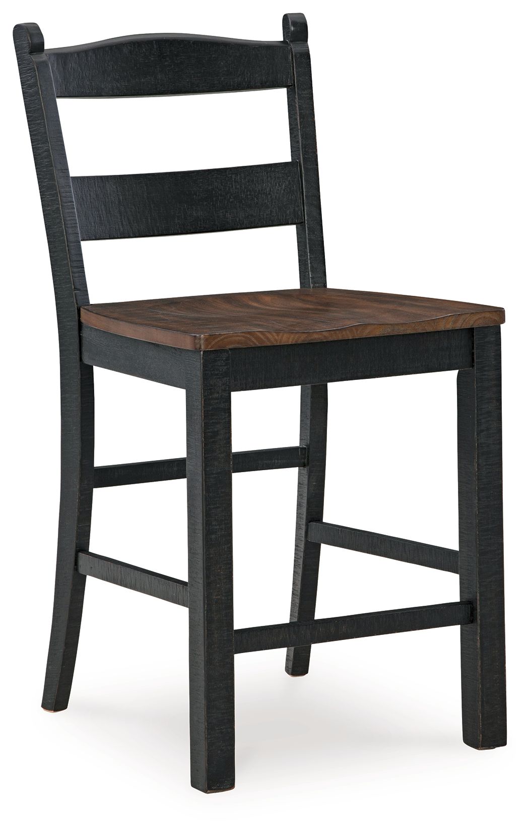 Valebeck - Black / Brown - Barstool (Set of 2) - Hornell Furniture Outlet