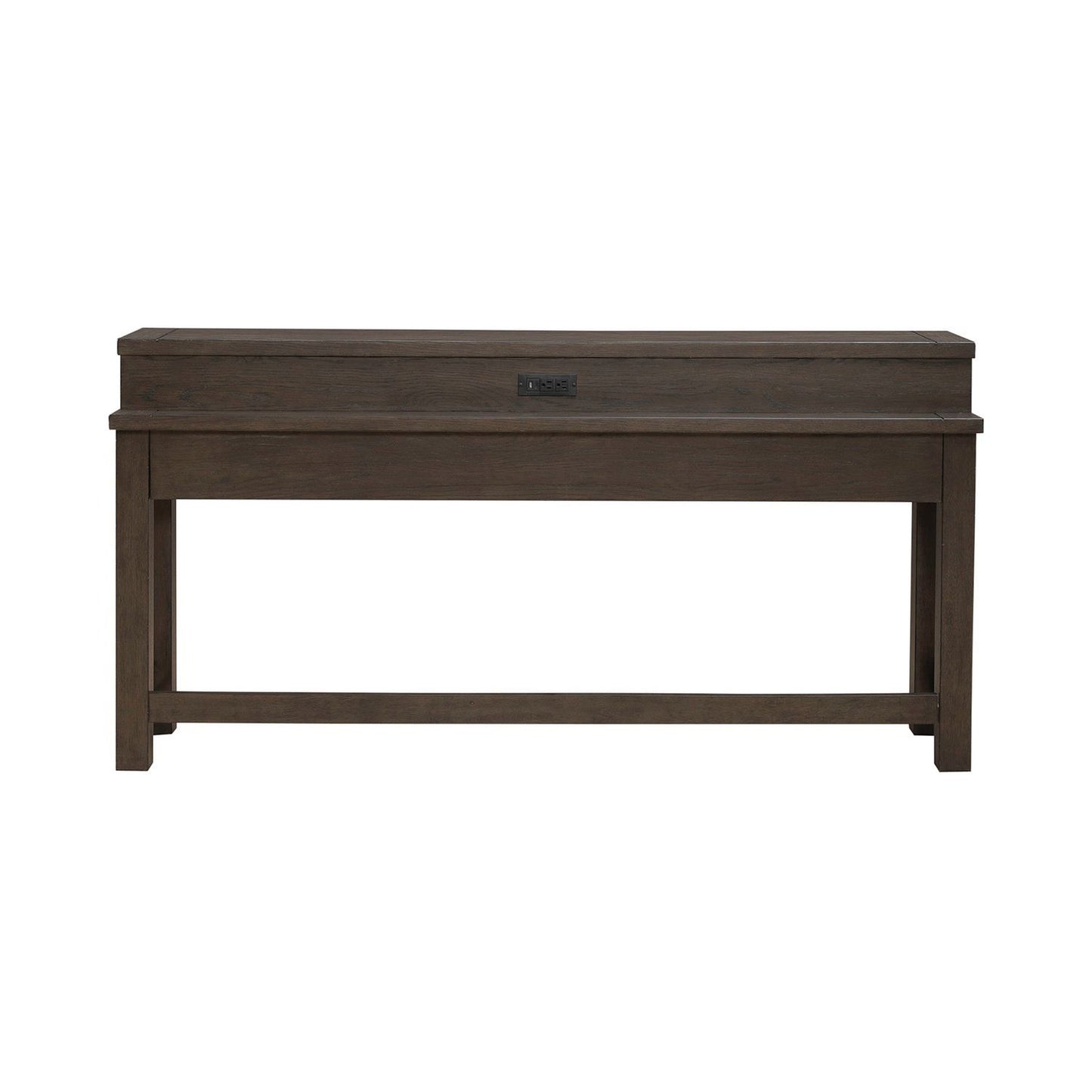 Cascade Falls - Console Bar Table - Satin Espresso - Hornell Furniture Outlet