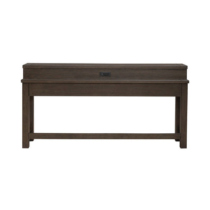 Cascade Falls - Console Bar Table - Satin Espresso - Hornell Furniture Outlet