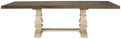 Bolanburg - Brown / Beige - Extension Dining Table - Hornell Furniture Outlet