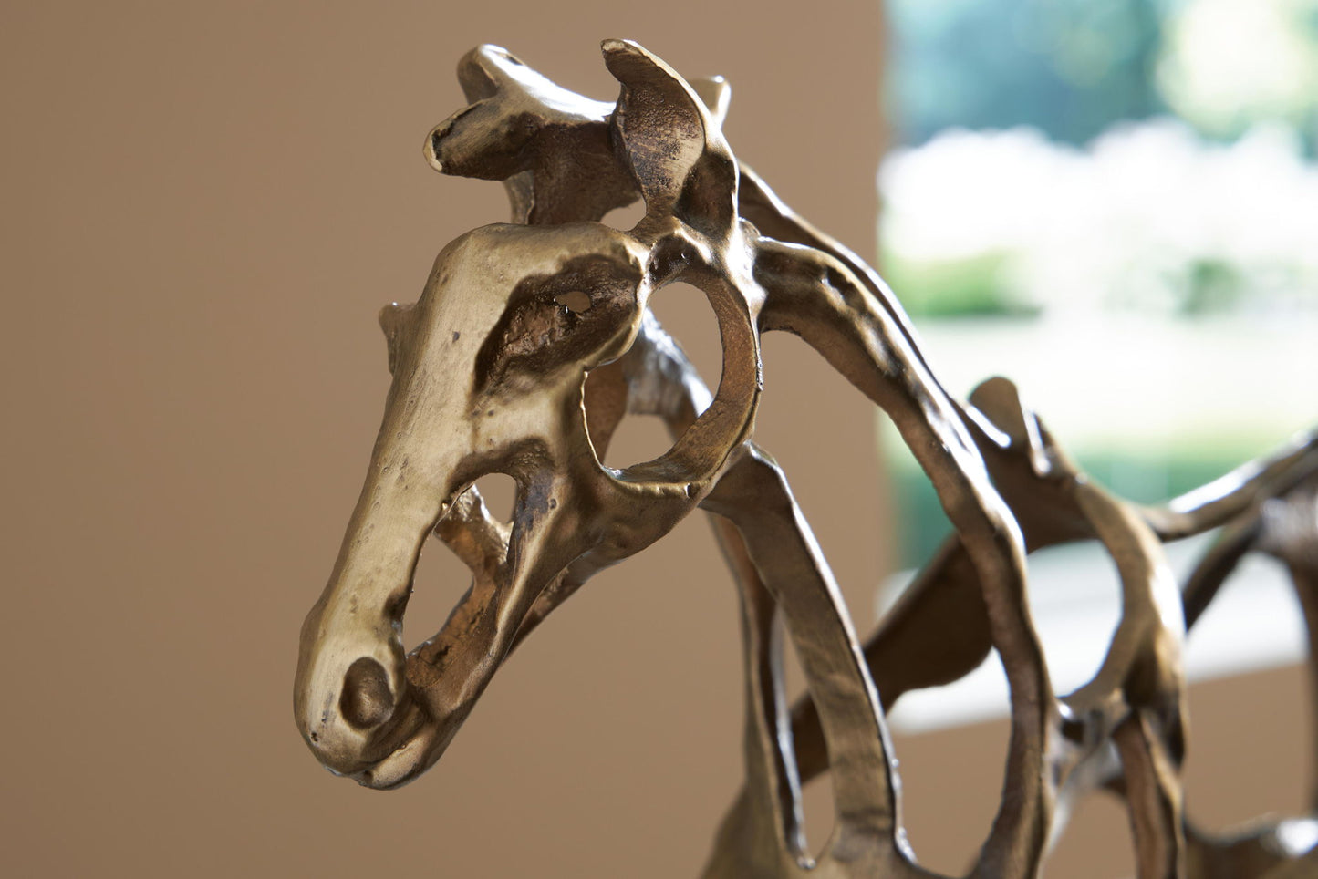 Grainville - Sculpture - Antique Gold Finish - Hornell Furniture Outlet