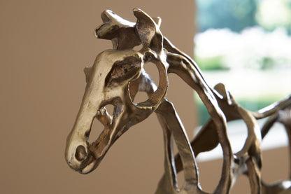 Grainville - Sculpture - Antique Gold Finish - Hornell Furniture Outlet