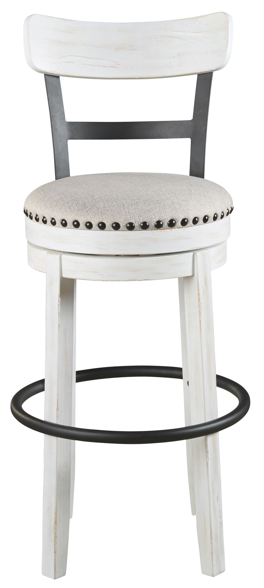 Valebeck - Tall Upholstered Swivel Barstool - Hornell Furniture Outlet