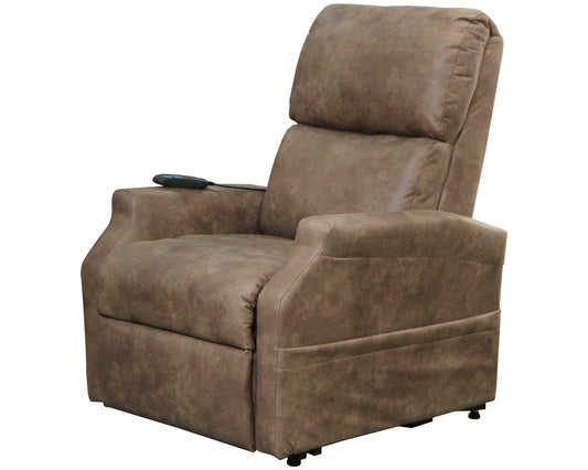 Brett - Power Lift Recliner - Coffee - Hornell Furniture Outlet