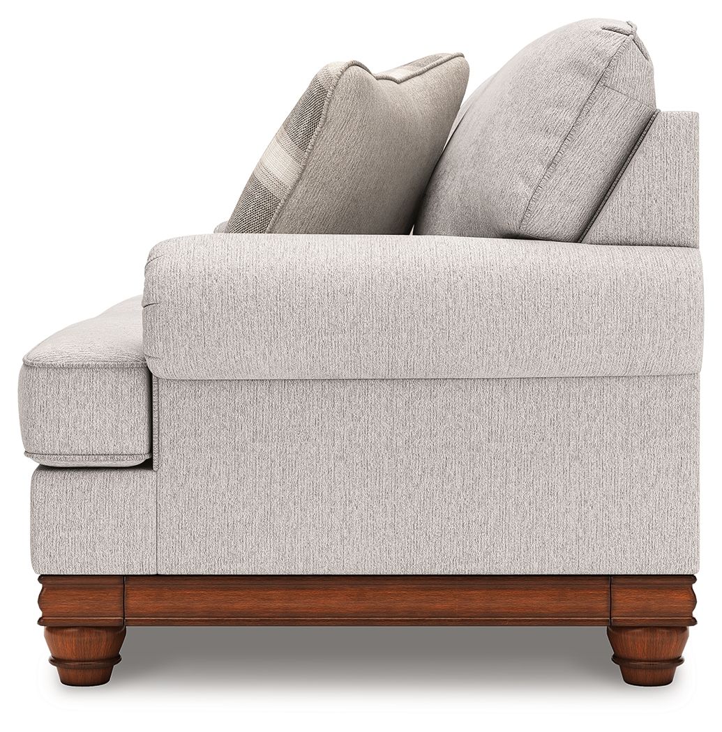 Clearbrooke - Sandstone - Loveseat - Hornell Furniture Outlet