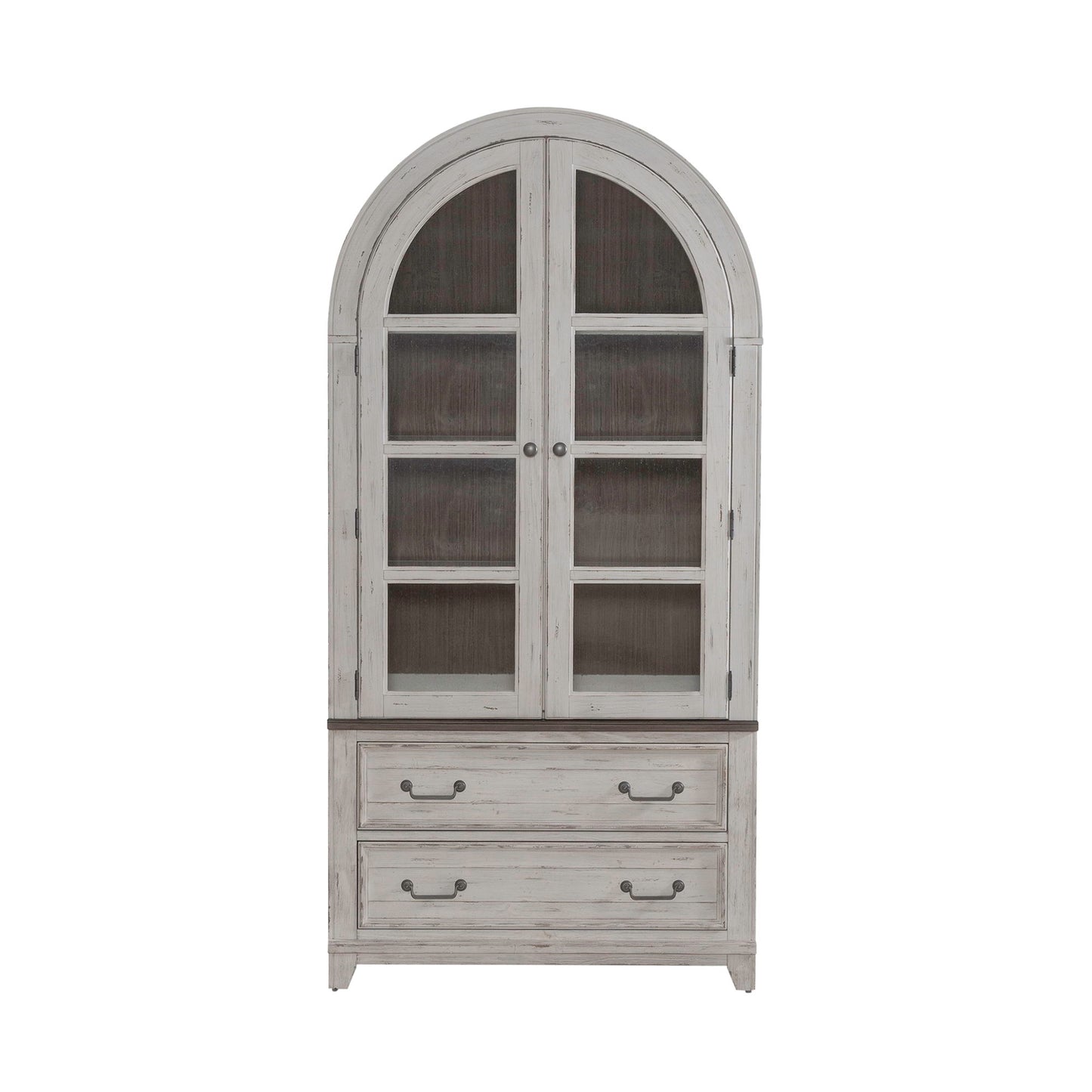 River Place - Curio Cabinet - White - Hornell Furniture Outlet